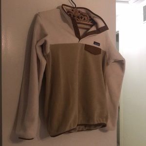 Patagonia Brown Color Block Fleece